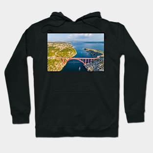 Maslenica bridge, Croatia Hoodie